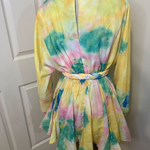Multi colored Dress. NWT Size S - Picture 5 of 8